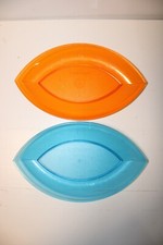 Tupperware Sinfoni ovale Schale 5358 Eleganzia Servierplatte 28,5 cm x 16,8 cm