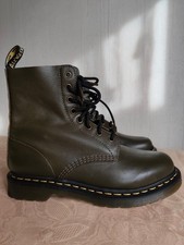 Dr. Martens Doc. Martens 1460 Pascal Gr 6,5 od 40 Olive / Grün Leder
