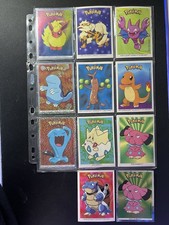 Pokemon TCG - Dunkin Boomer First Edition Klebekarten / Sticker
