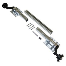 Anhängerachse - verstellbare Laufachse für Anhänger - Flexi-Achse 850 kg 4*100