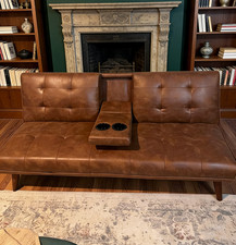 Mid-Century Modern Futon Sofa