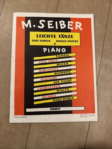 Seiber leichte tänze - leichte, tänze-