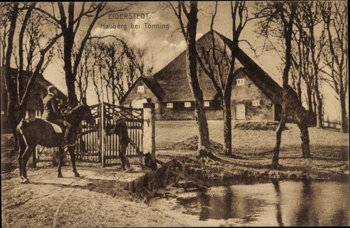 Tönning der eider - tönning, an