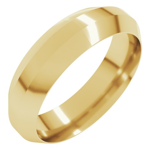 18k gelbgold 6mm trapez - 6mm,