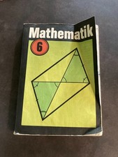 DDR Lehrbuch Mathematik Klasse 6 Volk und Wissen 1989