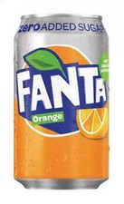 Fanta Orange Zero Sugar (72 x
