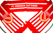 Schal FC Energie Cottbus Schriftzug Fussball Fanartikel