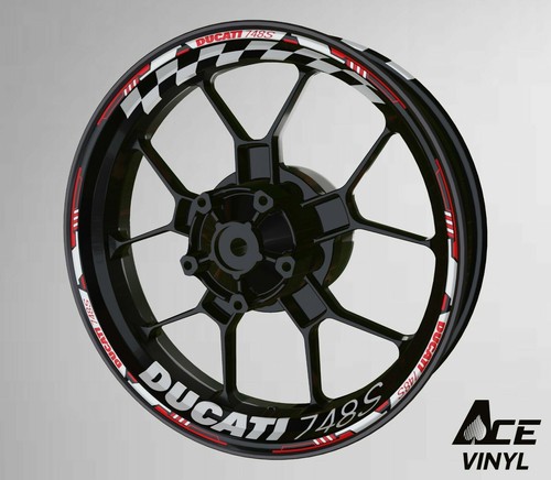 Ducati 748s felgenaufkleber - ducati,