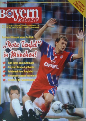 Programm 1993 bayern - 1993/94, fc