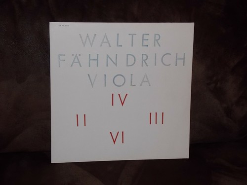 Vinyl walter fähndrich - walter,