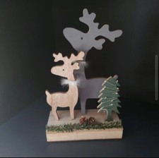 LED Rentier-Familieweihnachten Deko 