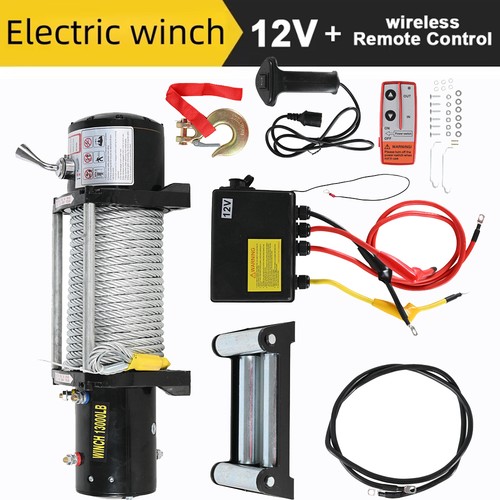 Elektrische seilwinde 12v - elektrische,