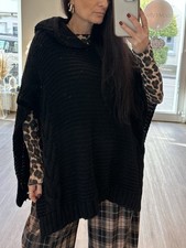 Italy Poncho Jacke Pullover