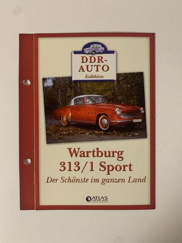 Atlas wartburg 313 sport - wartburg, 313/1