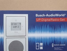 BUSCH-JAEGER Busch-DigitalRadio 8220-84, st.weiß, Radio+Lautsprecher+Abdeckung