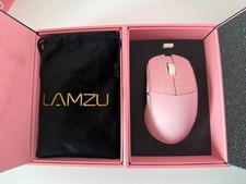LAMZU ATLANTIS MINI Champion Edition Gaming Maus 8K kompatibel Hellrosa