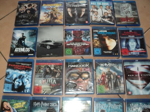 Blue ray dvd sammlung 30 - blue,