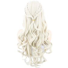 Perücke Damen blond lockig