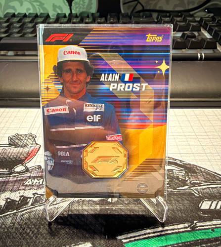 Topps alain prost formel f1 - alain,