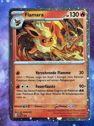 Flamara 167 black star promo - 167,