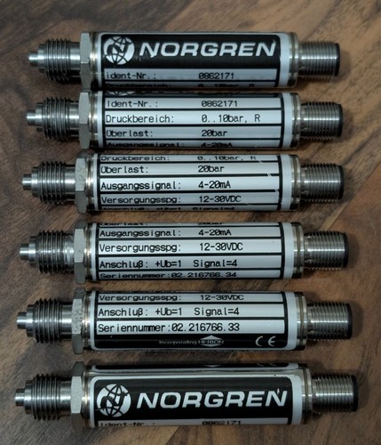 Drucksensor norgren 10bar - drucksensor, 0-10bar