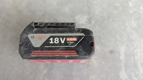 Bosch akku 0ah defekt - v, 4.0ah