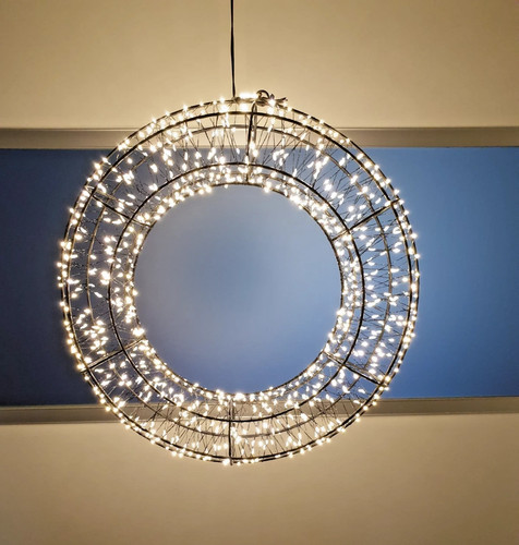 Led kranz 30cm - led,