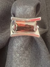 Ring Silber 925 mit hellbraunem Stein, aus Oma‘s Schatzkiste, gebraucht