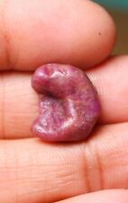 Rubin rau, natürlicher Rubinkristall, rote Rubine Edler Rohrubin Edelstein 22...