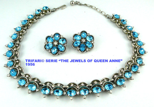 Trifari demi parure der - trifari©,