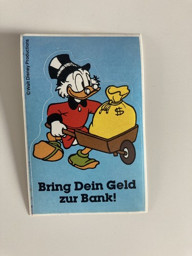 Disney aufkleber dagobert duck - disney-aufkleber,