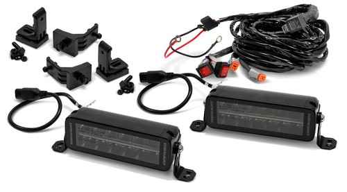 Led fernscheinwerfer - 2x, 8"