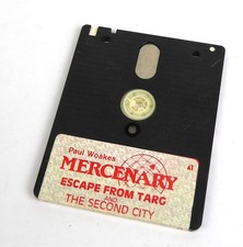 Schneider CPC 464 Amstrad DISK -- MERCENARY & SECOND CITY -- Diskette