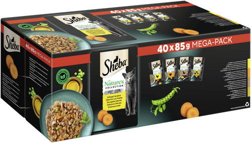 40x85g sheba katzenfutter - 40x85g,