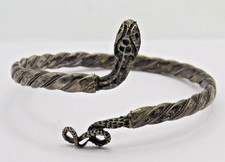 24793/ Alter Armreif Schlange