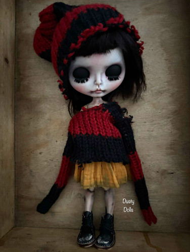 Gothic blythe outfit hut - gothic,