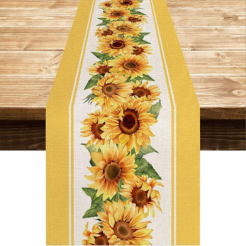 Leinen tischläufer 33x183cm - leinen,