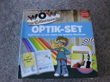 Lingen Optik-Set Experimente zu Licht-Farben und optischen Täuschungen unbenutzt