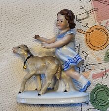 Porzellanfigur "Mädchen mit