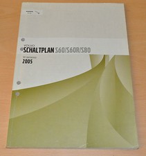 Werkstatthandbuch Volvo Schaltplan 2005 S60 S60R S80 Stand 06/2004
