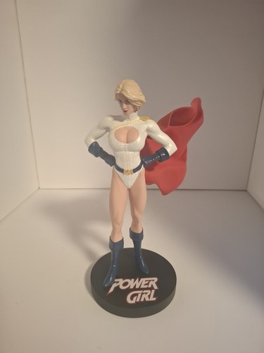 Power girl statue - girl, girls