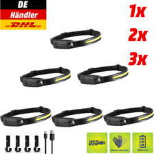 LED Stirnlampe COB Kopflampe