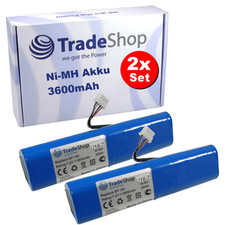 2x Ni-MH Akku 7,2V 3600mAh für Fluke Oszilloskop ersetzt BP190, BP-190, B11432