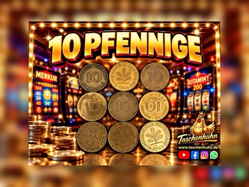 Pfennige dm 0 10 - pfennige,