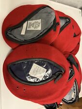 10 Stück Original Bundeswehr Barett rot komplett insgesamt teilweise NEU TOP