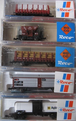 Konvulut güterwagen spur n - 5,