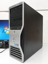 DELL T3500 Windows 7 Gaming PC Xeon Wie i7 24GB RAM 120GB+1TB COM LPT Computer