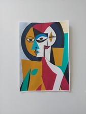 Picasso Stil Pop Art Frau Graffiti Handgemalte Kubismus Surrealismus Wandbild
