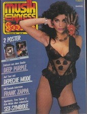 Musik Express Kim Wilde,Matt Bianco,Depeche Mode,Sade,Mike Oldfield,Nina Hagen