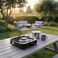 Gaskocher 1 flammig Kochfeld
